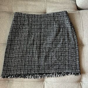 MinkPink Tweed mini-skirt